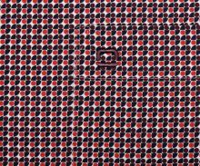 Koszula Olymp Comfort Fit – z czerwono-brązowym wzorem w pierścienie