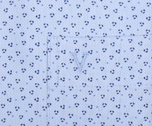 Koszula Marvelis Modern Fit – jasnoniebieska o delikatnej strukturze z drobnym niebieskim wzorem