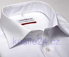 Koszula Marvelis Comfort Fit Uni - biała - extra długi rękaw