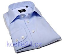 Koszula Eterna 1863 Modern Fit Twill - luksusowa - błękitna - extra długi rękaw