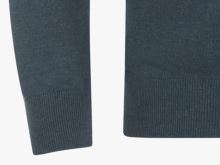 Bawełniany rozpinany sweter Casa Moda - niebiesko-szary