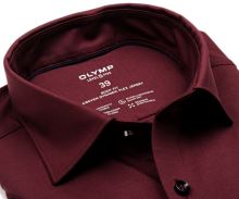 Olymp Level Five 24/Seven – elastyczna koszula w kolorze chianti