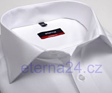 Koszula Eterna Modern Fit - biała - krótki rękaw