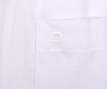 Koszula Olymp Modern Fit – biała z wyszytymi diamencikami