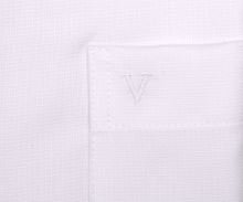 Koszula Marvelis Comfort Fit – biała z delikatną stukturą