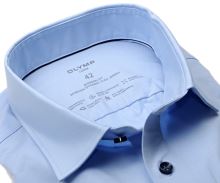 Koszula Olymp Modern Fit 24/Seven – jasnoniebieska elastyczna